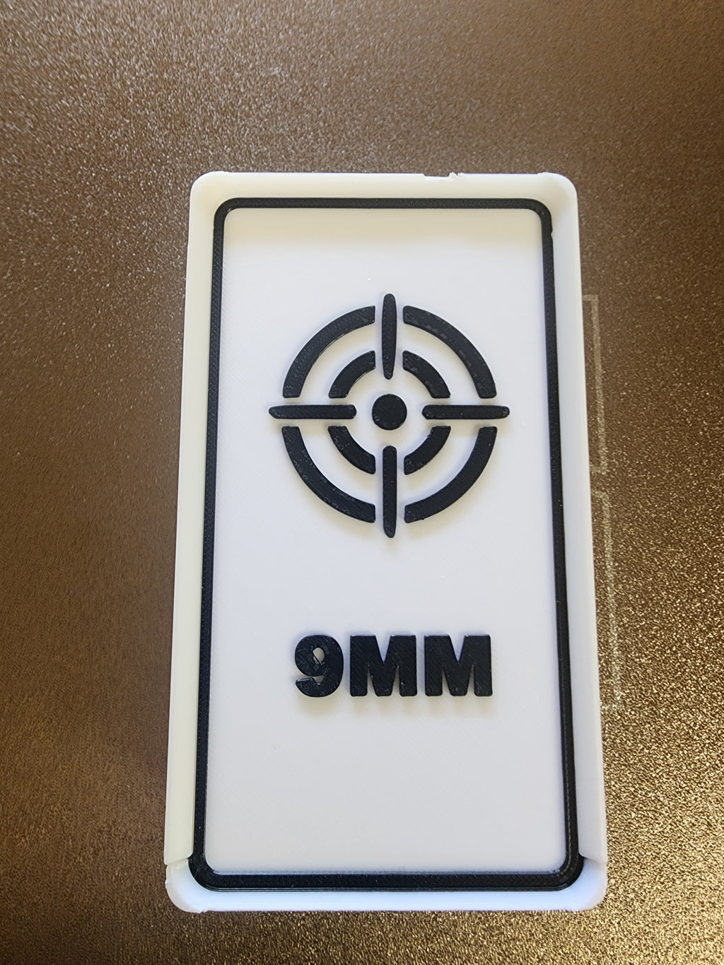 9mm Ammo Storage Box – 50 Round Capacity (3D Printed PETG)