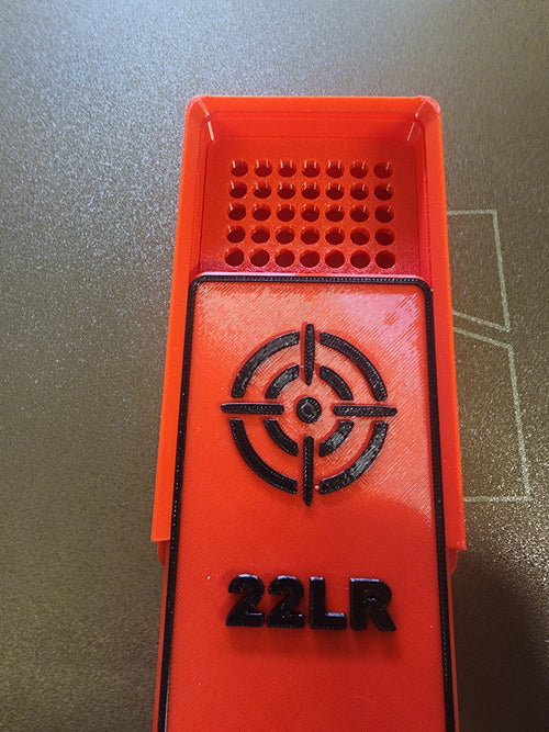 22LR Ammo Storage Box – 100 Round Capacity (3D Printed PETG)