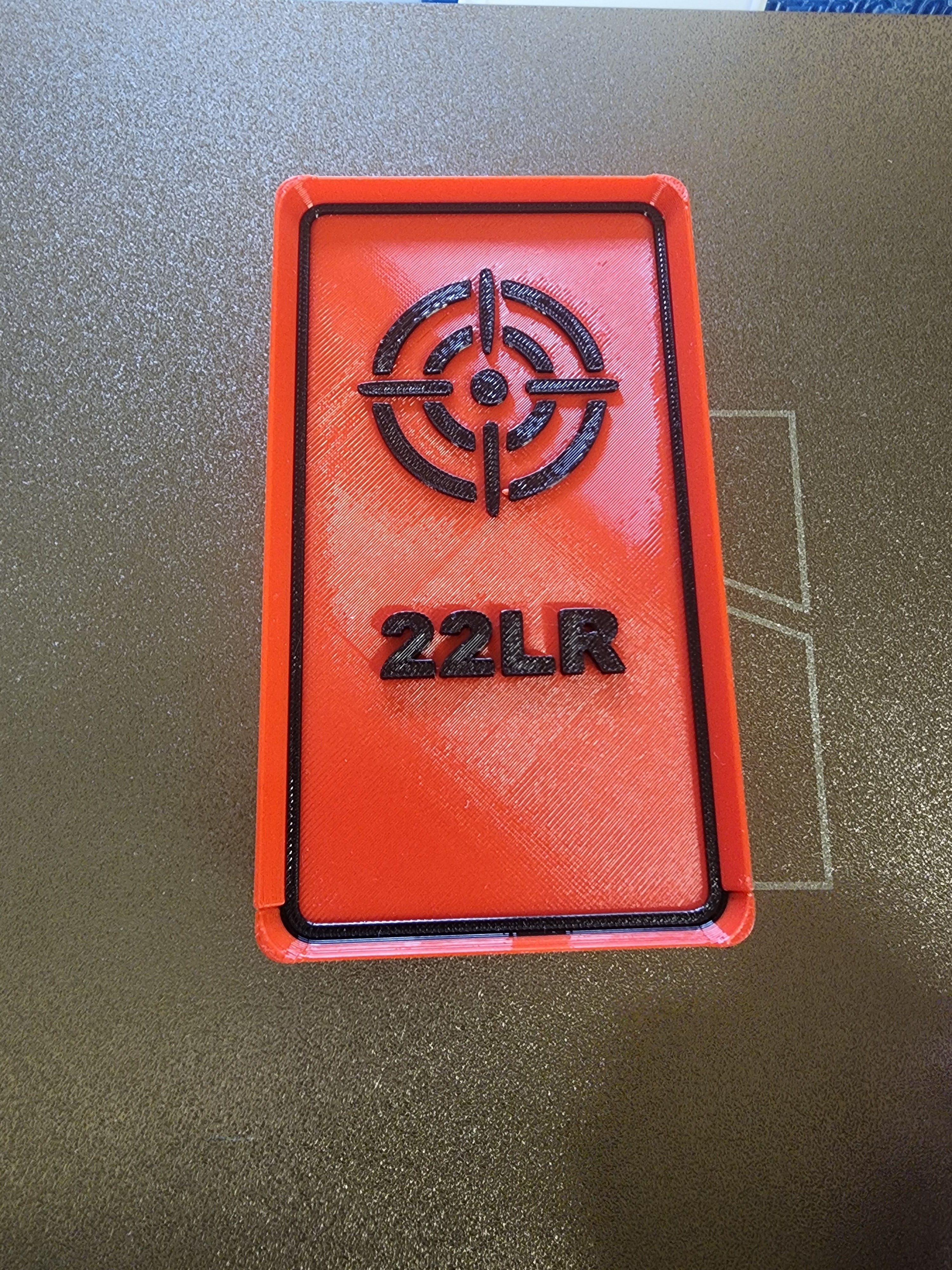22LR Ammo Storage Box – 100 Round Capacity (3D Printed PETG)
