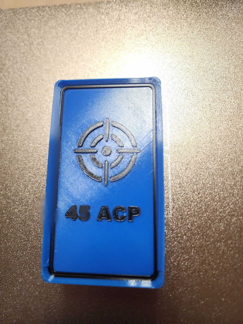 45 ACP Ammo Storage Box – 45 Round Capacity (3D Printed PETG)