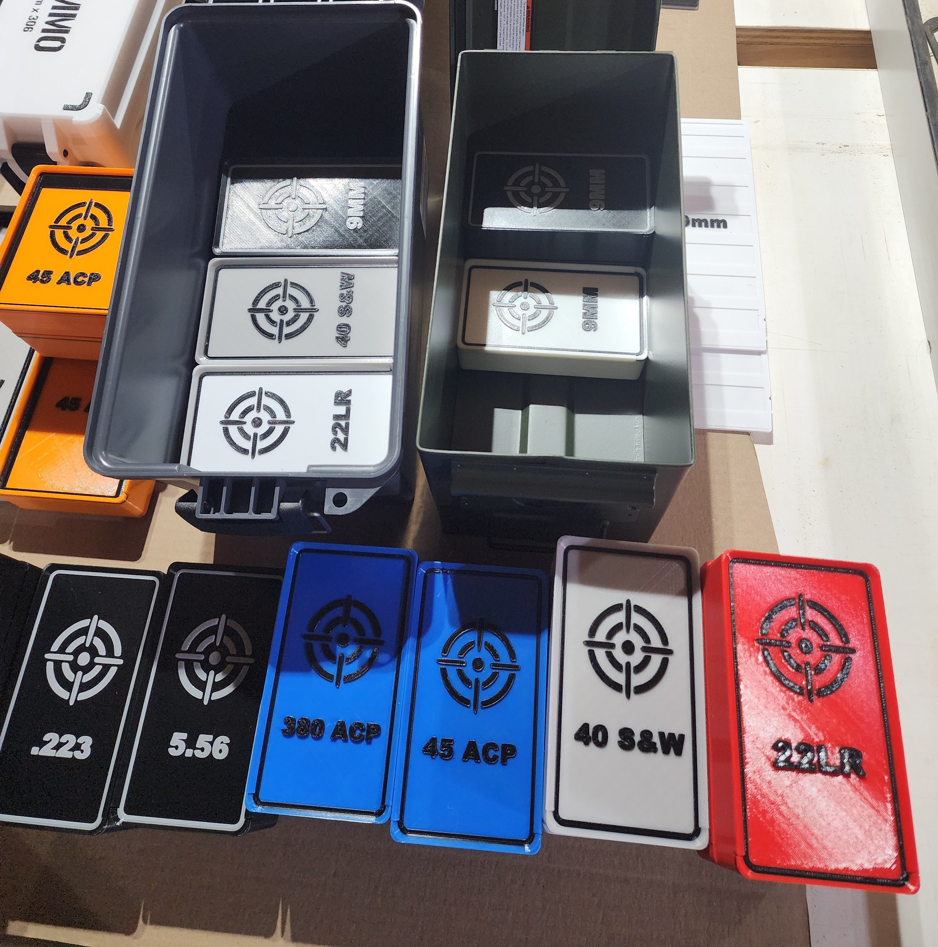 380 Ammo Storage Box – 50 Round Capacity (3D Printed PETG)