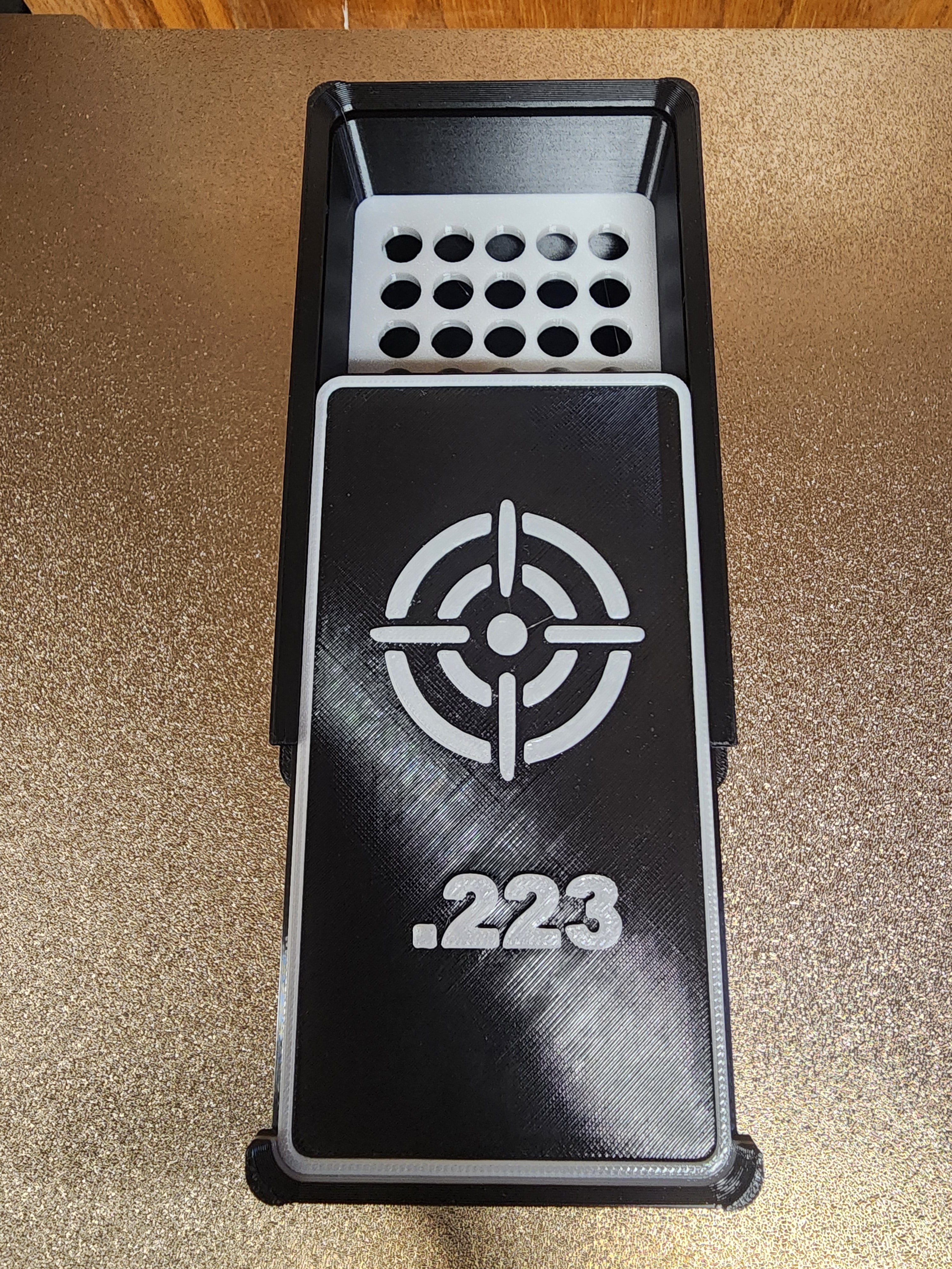 .223 Ammo Storage Box – 50 Round Capacity (3D Printed PETG)
