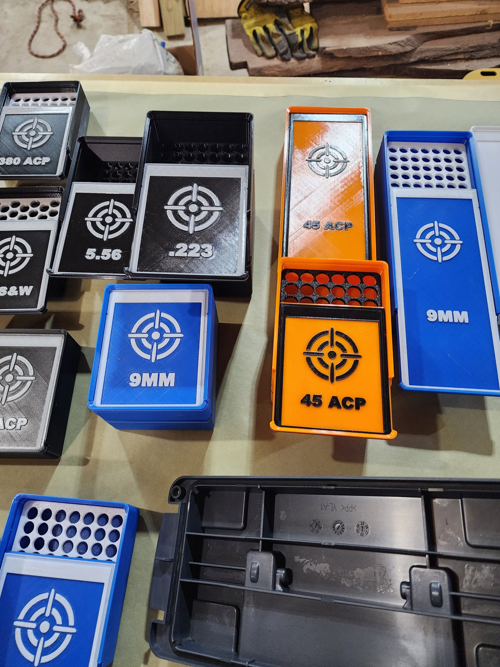 .30 Cal Ammo Can Organizer System – Modular PETG Trays