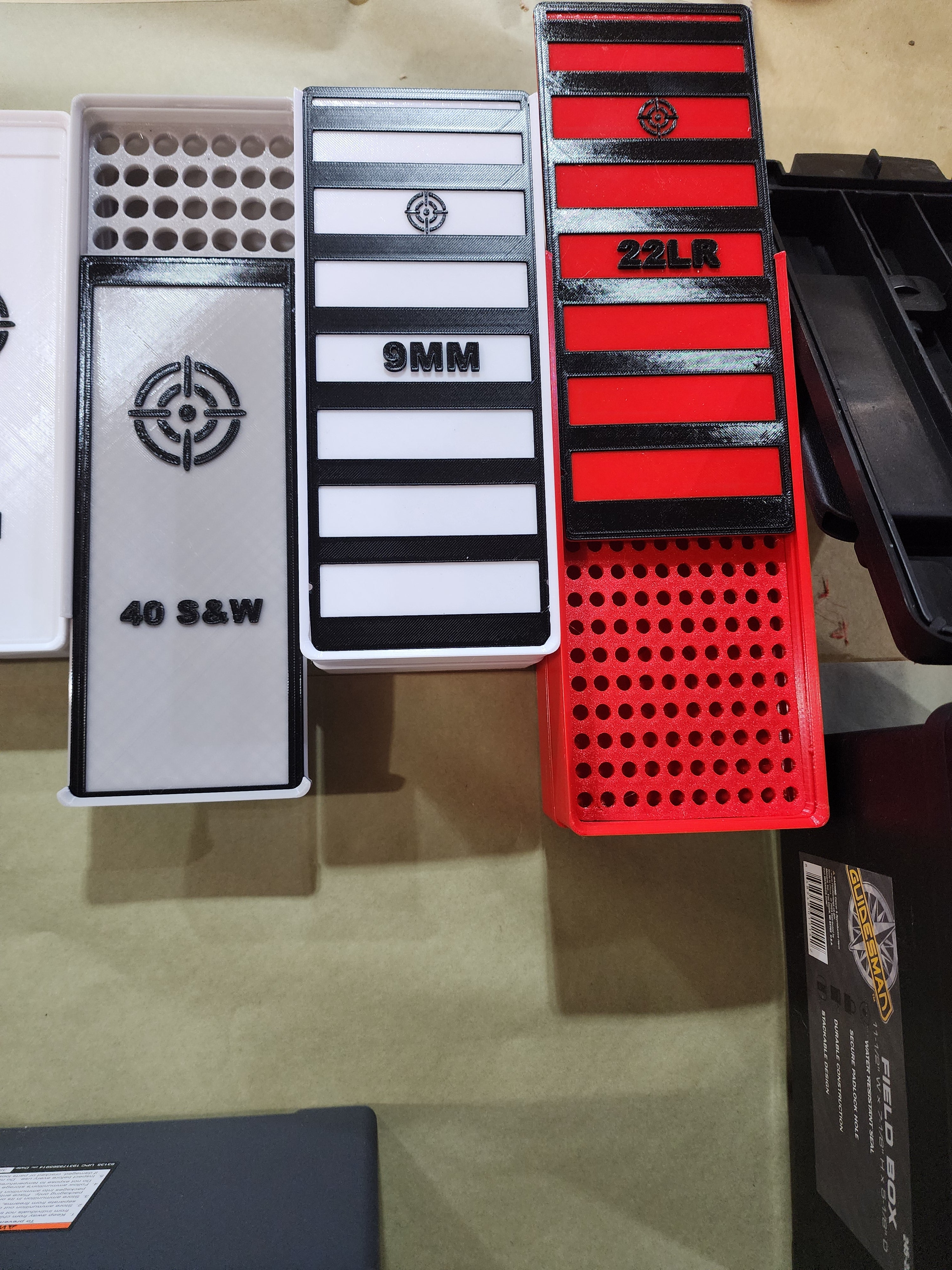 .30 Cal Ammo Can Organizer System – Modular PETG Trays