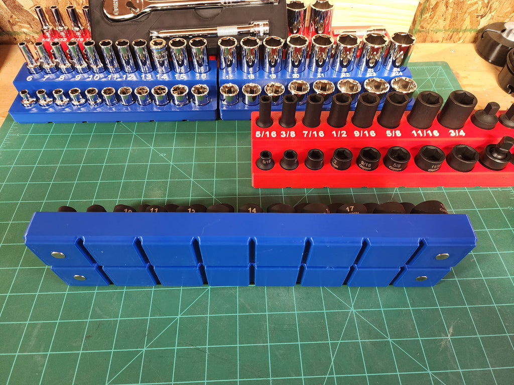 Quinn 3/8" Master Impact Socket Set Organizers
