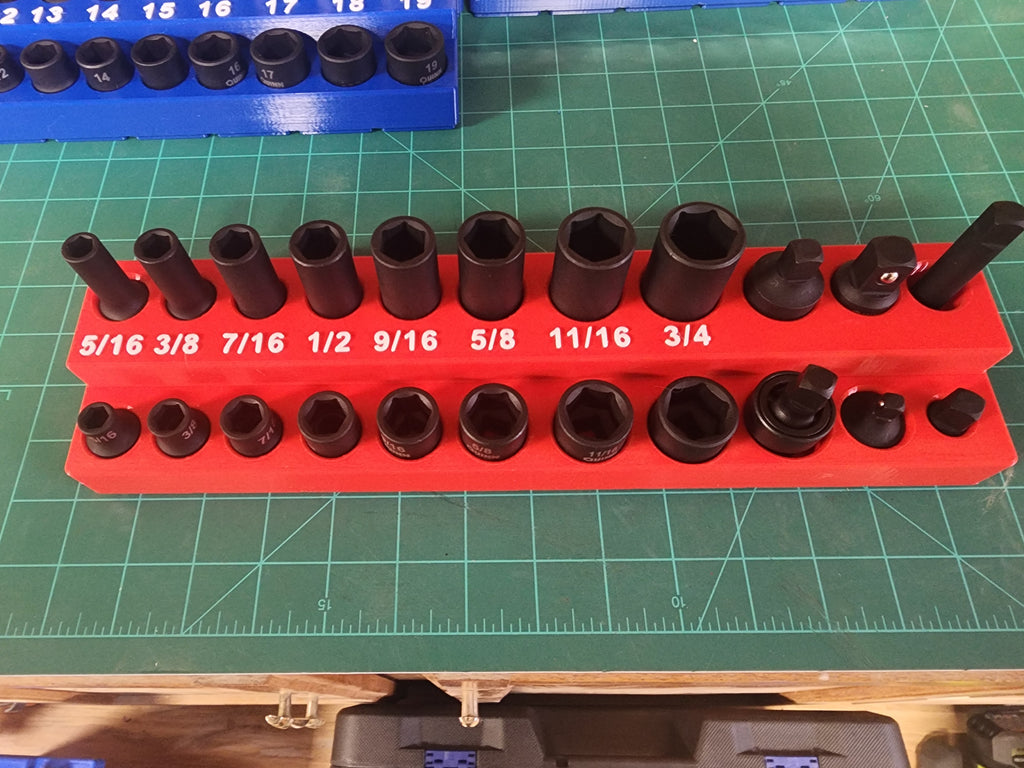 Quinn 3/8" Master Impact Socket Set Organizers