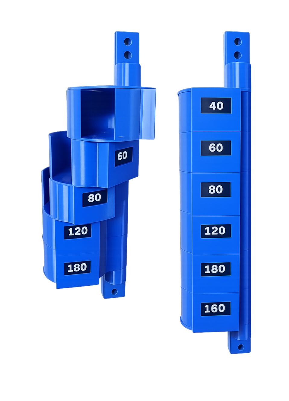 3” Sanding Disc Organizer – Rotating Wall Mount System