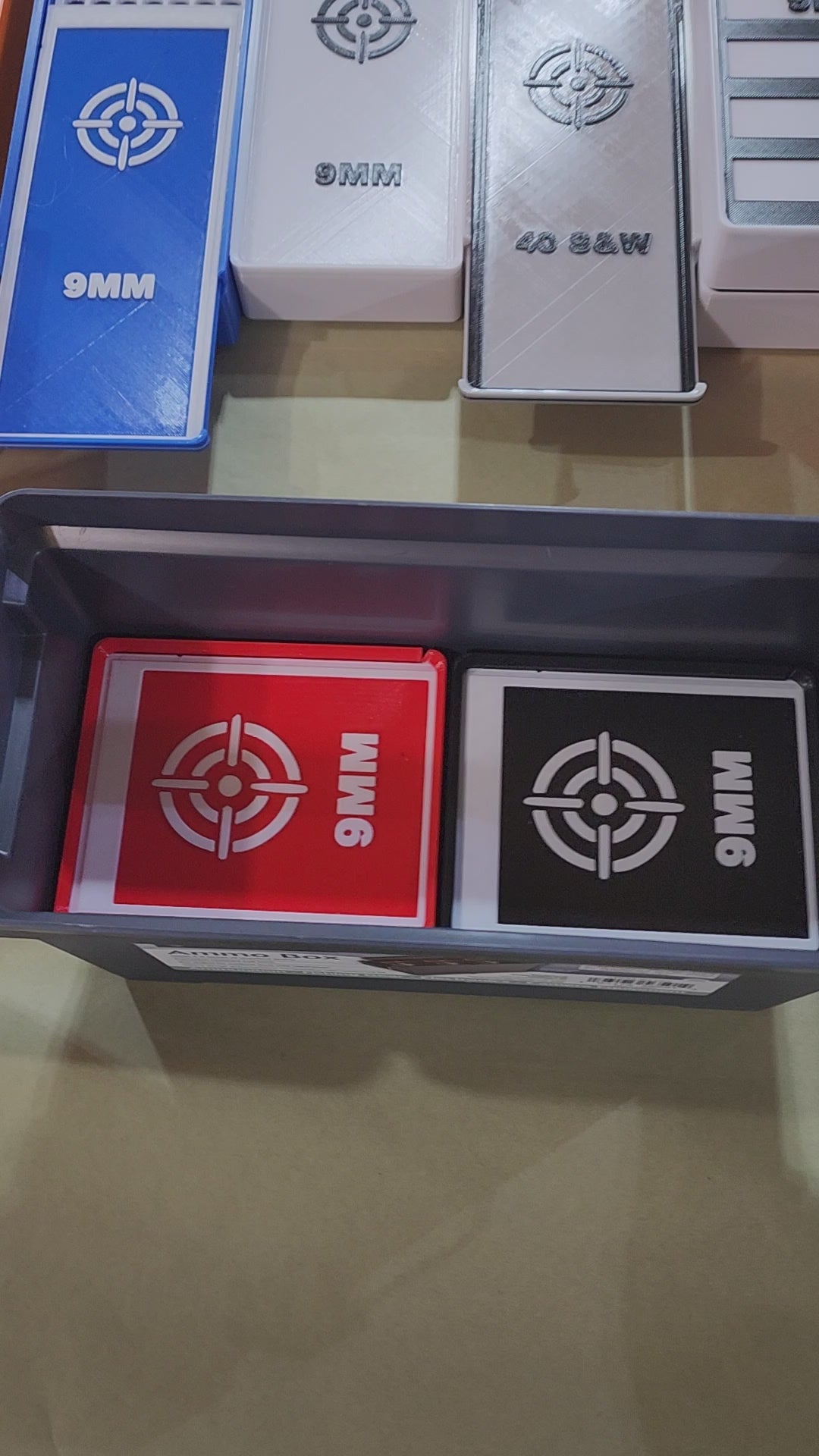 .30 Cal Ammo Can Organizer System – Modular PETG Trays